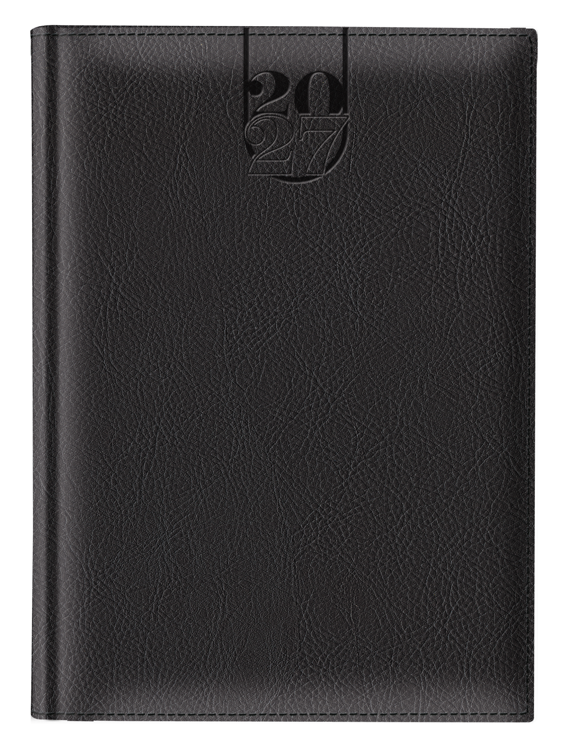Agenda-clásica--dorada-color-negro--BN