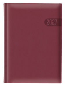 Agenda-empresarial-italiana-color-Vino-tinto