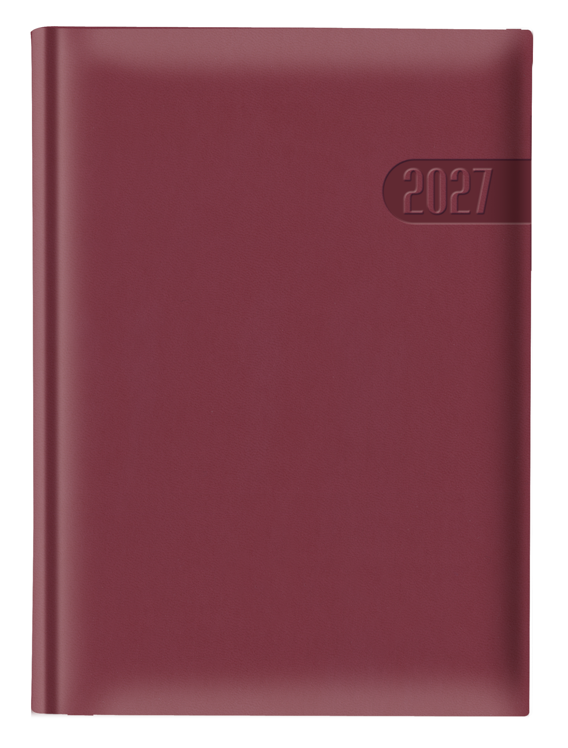 Agenda-empresarial-italiana-color-Vino-tinto